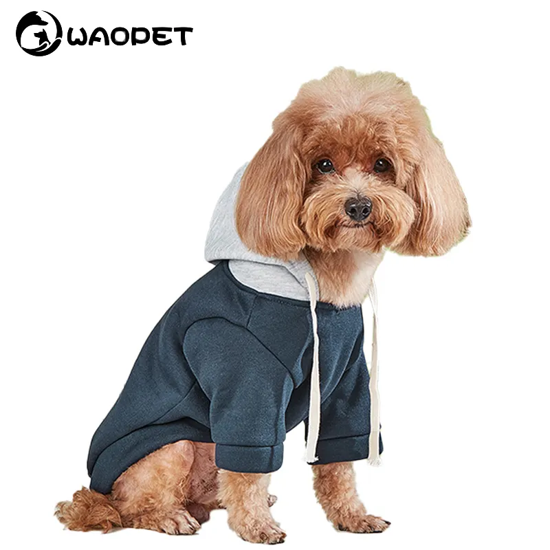 Sweats à capuche personnalisés pour chiens Hiver Chaleur confortable Sweat à capuche pour chiots Mode Luxe Designer Vêtements pour animaux de compagnie pour chien