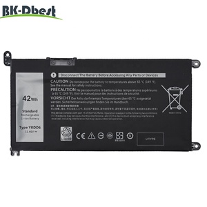 Alimentation d'usine 42Wh YRDD6 batterie d'ordinateur portable pour Dell <span class=keywords><strong>inspiron</strong></span> 5493 5593 <span class=keywords><strong>5480</strong></span> 5594 Latitude 3310 3410 3500 3120 - Product Image 1