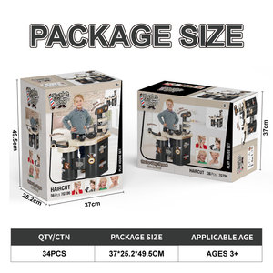 Lucky Toys Pretend Play Hair Salon Toy <strong>Kit</strong> Table Simulation Interactive Experience Role Play Beauty Hairdresser <strong>Kit</strong> for Kids - Product Image 5