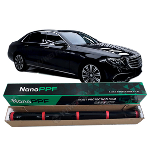 ฟิล์ม TPU PPF 7.5mil สีดำเงางามเป็นพิเศษไม่ชอบน้ำกันน้ำมันป้องกันรอยขีดข่วน1.52X15เมตรปกป้อง95% สีรถ - Product Image 1