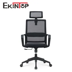 Normale ergonor circa un bianco accensione ospite ufficio sedia da scrivania per poggiatesta