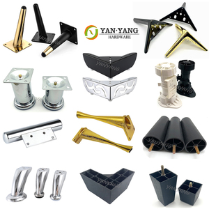 Yanyang Iron Furniture <strong>Sofa</strong> <strong>Bed</strong> Feet Polishing Chrome Gold Zinc Alloy Replacement Metal Cabinet <strong>Black</strong> <strong>Sofa</strong> Leg - Product Image 1