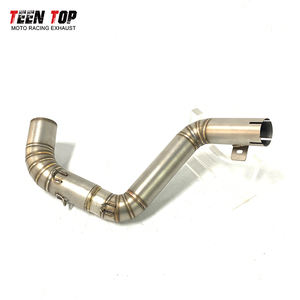 Tuyau de connexion de moto en gros pour <span class=keywords><strong>KTM</strong></span> <span class=keywords><strong>Duke</strong></span> <span class=keywords><strong>125</strong></span> 2011-<span class=keywords><strong>2016</strong></span> tuyau de liaison + silencieux d'échappement de tuyau central - Product Image 3