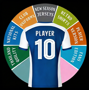 เสื้อแข่งทีมเยือน แขนยาว สีน้ำเงินรอยัล ฤดูกาล 2005/06 ผ้าไนลอน/แคชเมียร์ สแปนเด็กซ์/คอตตอน พิมพ์ลายด้วยความร้อน - Product Image 5