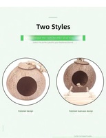 Autres fournitures pour nids d'oiseaux en autres matériaux, conception anti-évasion, fibres de paille pour l'élevage des calopsittes et des perruches, accessoires d'extérieur toutes saisons