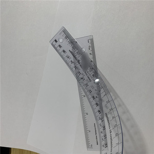 Règle souple transparente <span class=keywords><strong>en</strong></span> plastique PET de 30 cm, fournie par l'usine, pour étudiants, pliable et résistante à la casse, personnalisable avec logo - Product Image 6