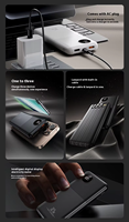 Chargeur portable mini 10000mAh, station d'alimentation, PD22.5W, charge rapide, câble intégré, charge super rapide, powerbank