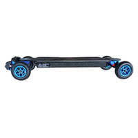 Planche à roulettes électrique Flipsky Top Speed Durable en fibre de carbone Longboard livré avec double batterie FSESC 75100 14S