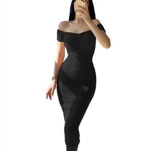 <span class=keywords><strong>Vestido</strong></span> de <span class=keywords><strong>fiesta</strong></span> de cóctel, Sexy, elegante, informal, fruncido, <span class=keywords><strong>2022</strong></span> - Product Image 2