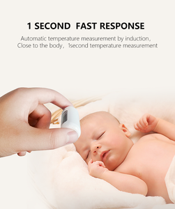 Termômetro impermeável temperatura corporal doméstico Termômetro infravermelho da testa com termômetros display LED - Product Image 3