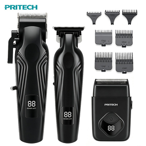 <span class=keywords><strong>Tondeuse</strong></span> à <span class=keywords><strong>Cheveux</strong></span> Professionnelle Sans Fil pour Hommes – Kit Complet de Coiffure Électrique - Product Image 1