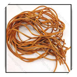 best quality waterproof faux leather cord pu strip non-peeling leather strips flat leather cord for shoelace bracelet