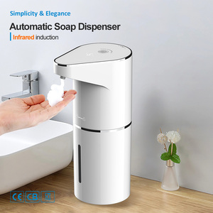 Bình xịt xà phòng tự động gắn tường LED, phụ kiện nhà bếp, phòng tắm, khách sạn, thông minh - Product Image 3