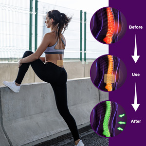 Patch adhésif médical pour soulager la douleur des blessures musculaires et osseuses du dos avec des ingrédients à base de lavande et d'herbes - Product Image 6