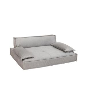 Sofá cama para perros con diseño sólido de tamaño mediano, diseño clásico con espuma viscoelástica y Material de franela, estilo moderno impermeable para mascotas y gatos - Product Image 5