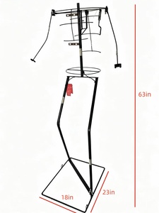 Décoration d'<span class=keywords><strong>Halloween</strong></span> Pirate Fantôme avec structure métallique interne, alimentée par piles, capteur électrique, décoration suspendue pour usage intérieur - Product Image 3