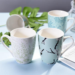 Juego de Tazas de Cerámica Yuchen, 4 Piezas, Diseño Floral Estilo Chino, para Té, Café, Regalo - Product Image 2