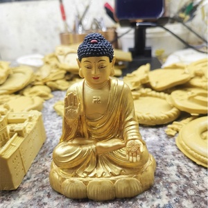 Handmade Nhựa Vàng Phật Bức Tượng Nhỏ Thủ Công Đông Nam Á Phật Giáo Nhà Bảng Top Trang Trí Nội Thất Tùy Chỉnh Thái Lan Phật Nhỏ Bức Tượng - Product Image 6