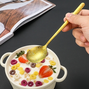 Cuchara de Titanio Puro de Primera Calidad, Portátil y Ligera, Utensilio <span class=keywords><strong>para</strong></span> Comer al Aire Libre, <span class=keywords><strong>para</strong></span> Camping y Viajes - Product Image 3
