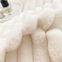 Lapin Velours Lait Velours Ensembles de Literie Haute Qualité Hiver Chaud Couette Cove Draps Ensembles AB Designs