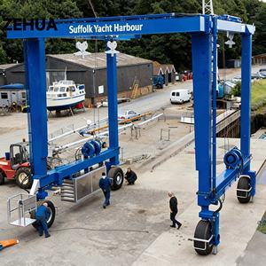 Grue mobile de levage de bateaux, élévateur marin électrique/hydraulique pour bateaux à vendre - Product Image 2