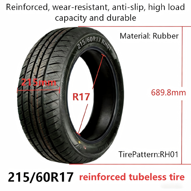 RH01 All-Season SUV Radial Tire 215/60R17 215/65R17 225/60R17 225/65R17 All-Terrain Stable Grip Low Noise Comfort & Long Mileage