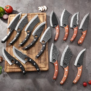 Cuchillo <span class=keywords><strong>de</strong></span> <span class=keywords><strong>Carnicero</strong></span> <span class=keywords><strong>de</strong></span> Hueso Forjado a Mano con Hoja Extra Ancha <span class=keywords><strong>de</strong></span> Caoba Serbina y Mango <span class=keywords><strong>de</strong></span> Latón con Cierre a Presión para Trabajos <span class=keywords><strong>de</strong></span> Carnicería - Product Image 4
