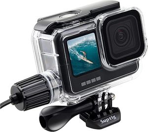 Accesorios para cámara Suptig directos de fábrica <span class=keywords><strong>HD</strong></span> transparente <span class=keywords><strong>GoPro</strong></span> 4K Cámara subacuática 50m Compatible con <span class=keywords><strong>GoPro</strong></span> Hero 13 - Product Image 1