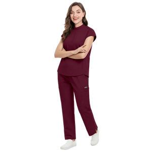 Conjuntos de Uniformes Médicos Personalizados 42393; Uniformes Médicos Antifluido, Blusas Básicas para Mujer, <span class=keywords><strong>Ropa</strong></span> Médica - Product Image 1