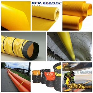 Tissu stratifié par fonte chaude de PVC de bâche de PVC pour le mien et le <span class=keywords><strong>tunnel</strong></span> - Product Image 5