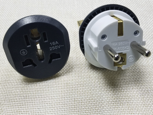 Prises de courant rétractables de bureau, connexion de produits allemands, alimentation intelligente, multivoyage universel vers l'adaptateur de <span class=keywords><strong>prise</strong></span> allemand - Product Image 3