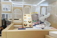 Château coquin portatif d'équipement de terrain de jeu d'intérieur/extérieur bon marché élégant pour le grimpeur sensoriel de glissière d'enfants dans le centre commercial de café de location de partie