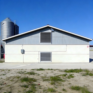 Economical Modern Steel Prefabricated Chicken House <strong>Farm</strong> House Livestock Shed - Product Image 4