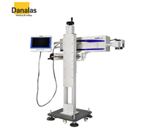 DANA F10 série 60W dioxyde de carbone imprimante de codage Laser électrique automatique Machine de marquage Laser pour bois métal papier carton