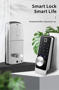 Serrure Intelligente pour Hôtel, Appartement, Bureau – Verrou Électronique à Empreinte Digitale et Mot de Passe en Alliage de Zinc, Type Tête de Taureau, WiFi Tuya TTlock - Product Image 2