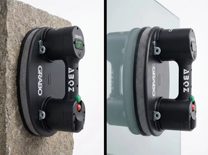 Новый электрический вакуумный подъемник на 375 фунтов для плитки и гранита |   4 присоски, 2 батареи, интеллектуальный ЖК-дисплей, автоматическое/ручное управление - Product Image 4