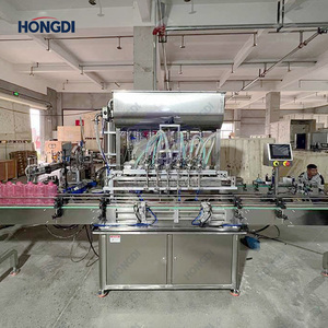 Food Grade Stainless Steel Fully Automatic Horizontal Six Channel Electric Pump Liquid Filling Machine for Beverage Sauce - Product Image 6