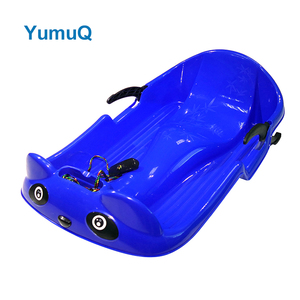 YumuQ Offre Spéciale cadeau de noël poids en cours d'exécution neige traîneau en <span class=keywords><strong>plastique</strong></span> traîneau avec <span class=keywords><strong>frein</strong></span> pour les enfants - Product Image 2