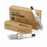 Bougie d'allumage automobile, bougie d'allumage en iridium, bougie d'allumage moteur 18857-09085 1885709085 SILZKR8H9G haute performance, compatible avec Hyundai Genesis
