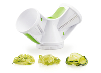 ORB Bestverkochte Multifunctionele Handmatige Groentespiralizer Snijder Roestvrijstalen Messen Vaatwasmachinebestendig Pasta Spaghetti Maker