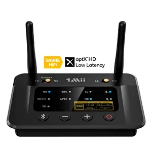 Trasmettitore ricevitore CSR8675 APTX HD Bluetooth 5.0 per TV, adattatore Audio Wireless ottico DAC HiFi ESS per musica