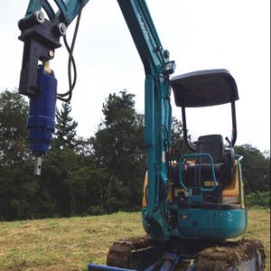 Escavatore montato martello mucchio driver Hydraulic Mucchio di Guida di Goccia macchina Martello - Product Image 4