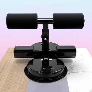 Sit Up Bar Floor Équipement d'exercice portable avec 2 ventouses solides et support de pied réglable - Product Image 2