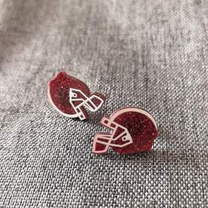 ヴィンテージウィメンズラグビーデイドロップダングルアクリルイヤリングトレンディなスポーツデーファッションジュエリー-ボールシェイプ卸売バルクサプライギフト - Product Image 4