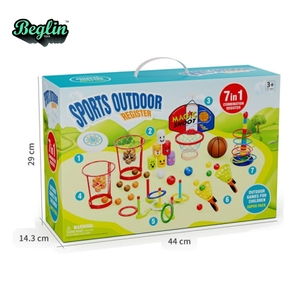 Vòng tròn ném thể thao ngoài trời cho trẻ em 7 trong 1 và các đồ chơi thể thao khác - Product Image 2