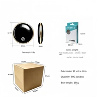 Traceur GPS pour animaux de compagnie FindTag IP67, anti-perte, Bluetooth, alarme, navigation cartographique, batterie remplaçable, style porte-clés pour Android/iOS