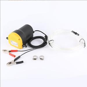 ปั๊มถ่ายน้ำมันไฟฟ้าขนาดเล็ก 12V/24V แบบพกพา ปั๊มน้ำมันดีเซลแบบดูดเองได้ สำหรับเติมน้ำมันรถยนต์ - Product Image 2