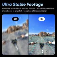 新款 INSTA 360 X4 运动全景相机 AI 编辑功能，可拆卸镜头盖，135 分钟电池续航，AI 编辑器