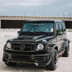 ชุดแต่งคาร์บอนไฟเบอร์สำหรับ Mercedes W464 G500 G63 รุ่นใหม่ อัพเกรดสไตล์ VOS ประกอบด้วยลิ้นกันชนหน้า สปอยเลอร์ และซุ้มล้อ - Product Image 2