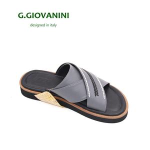 Sandales plates de luxe pour femme, haute qualité, 2026, pour la plage et l'extérieur, avec boucle métallique, <span class=keywords><strong>double</strong></span> bride et lettres - Product Image 4